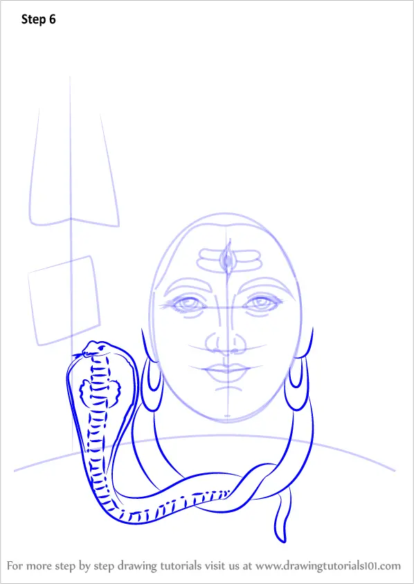 Lord Shiva drawing / Mahadev pencil sketch / Bholenath Drawing Easy /  pencil drawing / dots drawing - YouTube