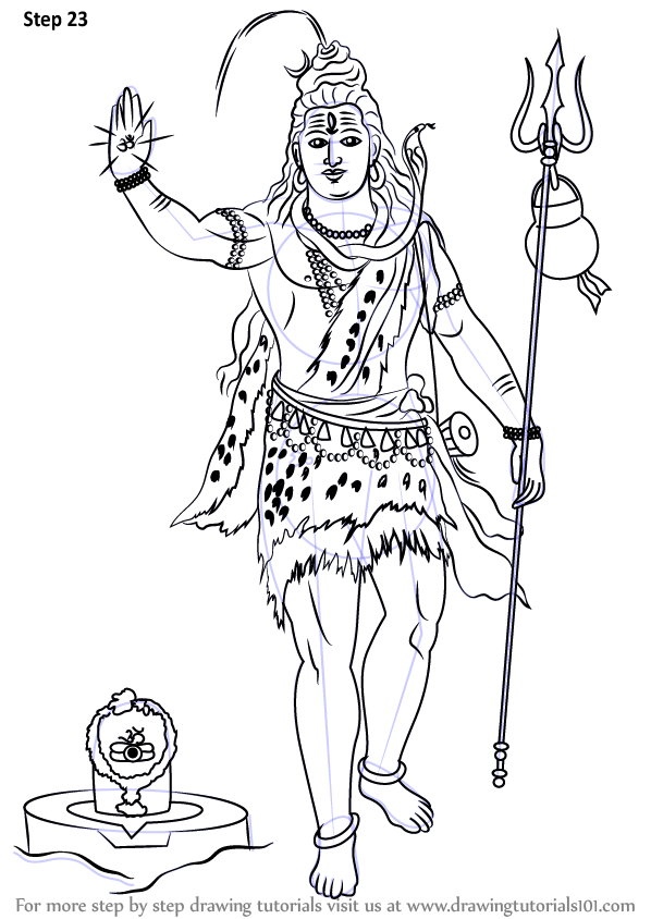 Featured image of post God Shiva Drawing For Kids