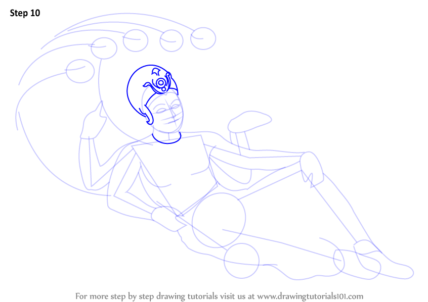 Learn How to Draw Lord Vishnu (Hinduism) Step by Step : Drawing Tutorials