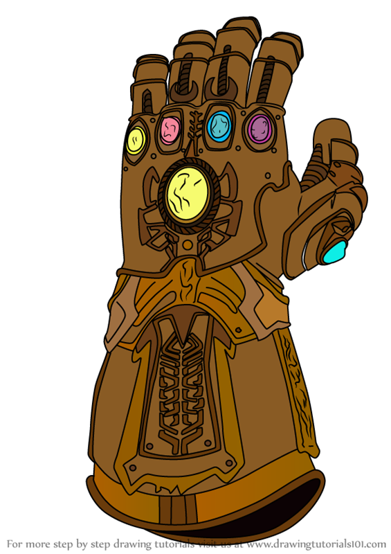 Learn How To Draw The Infinity Gauntlet From Avengers Infinity War Avengers Infinity War Step By Step Drawing Tutorials - infinity war roblox account