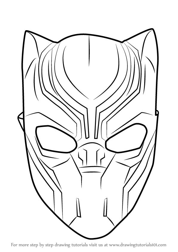 How to Draw an African Mask  Improve Drawing