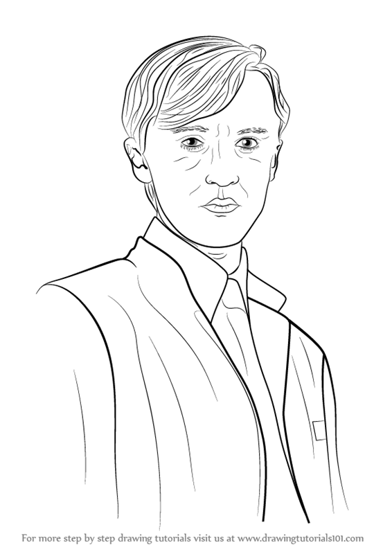 draco malfoy coloring pages