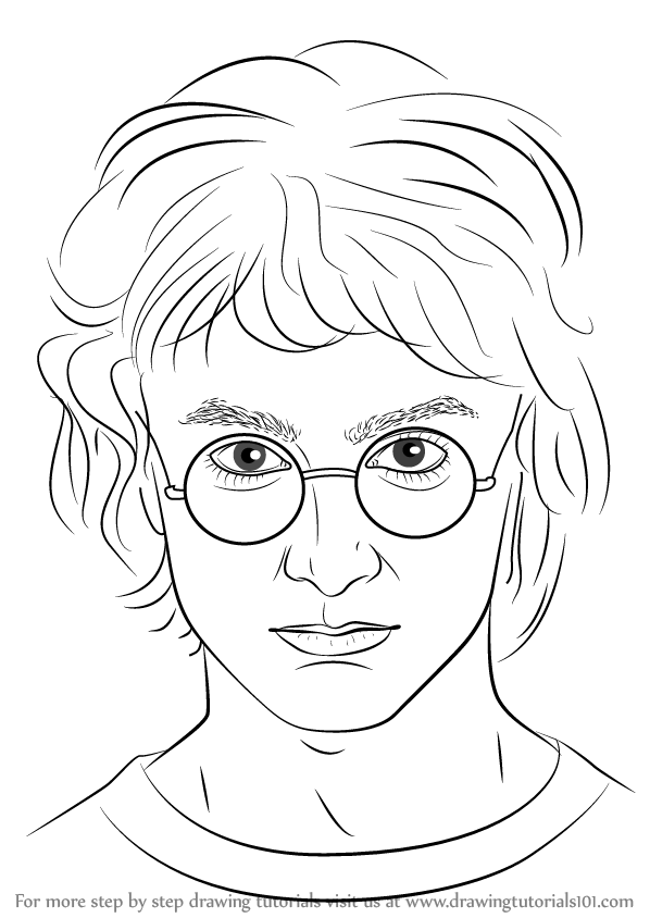 Harry Potter Drawings Easy Step By Step - coloring pages ...