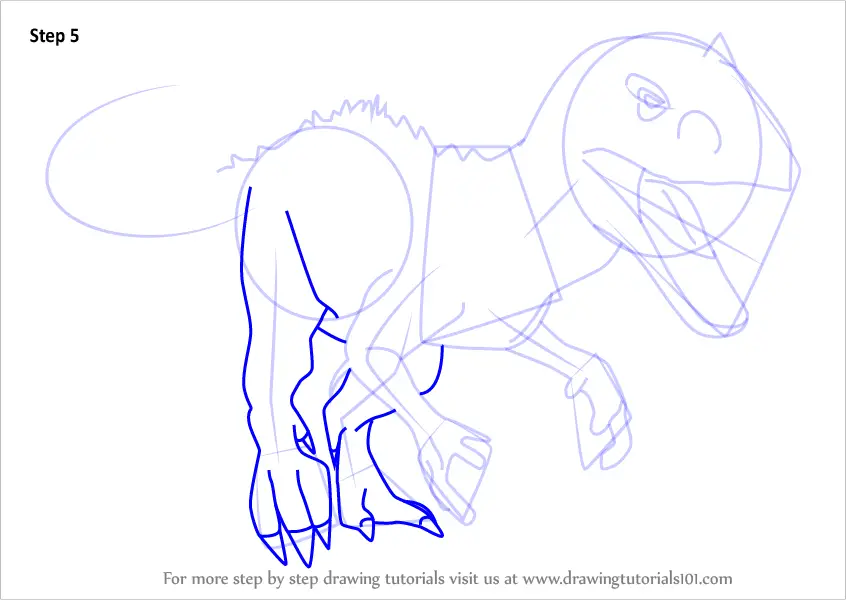 Learn How to Draw Indominus rex from Jurassic World (Jurassic World