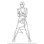 How to Draw Callista Ming from Star Wars