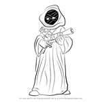 How to Draw Jawa from Star Wars