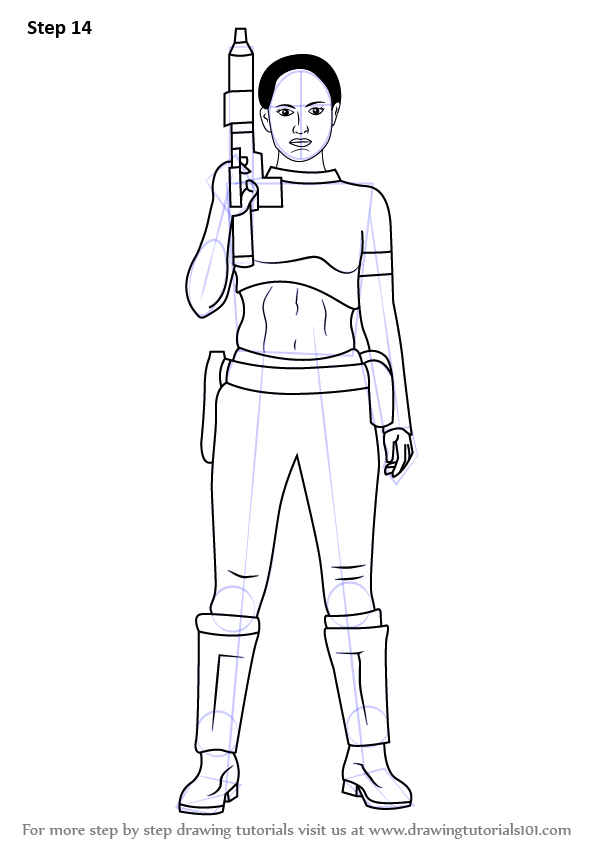 Printable Star Wars Coloring Pages Padme