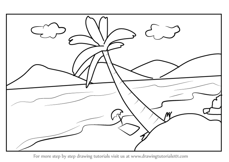 Summer season #165231 (Nature) – Free Printable Coloring Pages