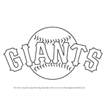 How to Draw San Francisco Giants Logo