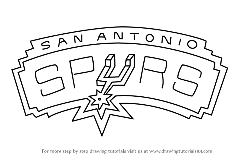 Learn How to Draw the San Antonio Spurs Logo NBA