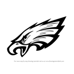 How to Draw Philadelphia Eagles Logo