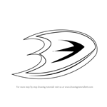 How to Draw Anaheim Ducks Logo
