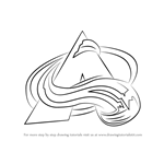 How to Draw Colorado Avalanche Logo
