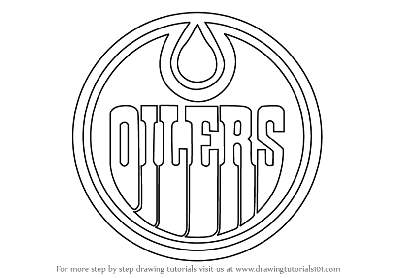 oilers coloring pages - photo #3