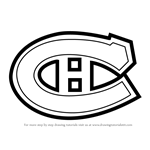 How to Draw Montreal Canadiens Logo