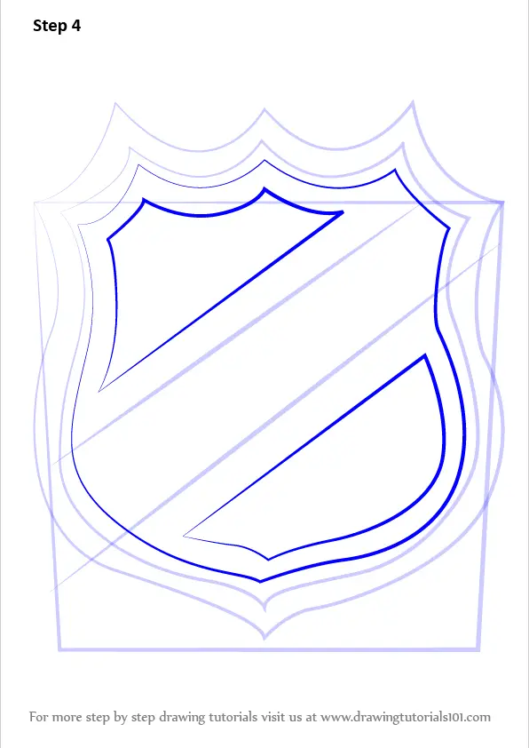 How to Draw NHL Logo, Hockey Logos - How to Draw, Drawing Ideas, Draw  Something, Drawing Tutorials portal