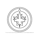 How to Draw Winnipeg Jets Logo