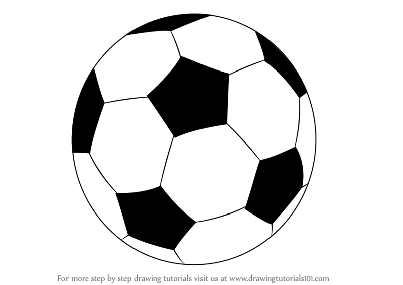 How to Draw a Football - Really Easy Drawing Tutorial