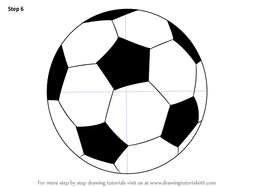Learn How To Draw A Football Other Sports Step By Step Drawing Tutorials