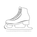 How to Draw Ice Skates