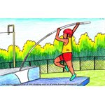 How to Draw a Pole Vaulter