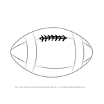 How to Draw a Rugby Ball