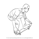 How to Draw a Skateboarder