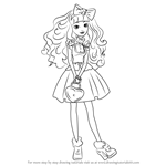 How to Draw Blondie Lockes from Ever After High