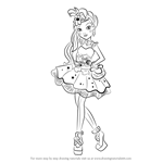 How to Draw Duchess Swan from Ever After High