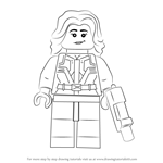 How to Draw Lego Agent 13