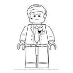 How to Draw Lego Agent Coulson
