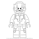 How to Draw Lego Hank Pym