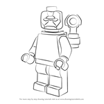 How to Draw Lego Iron Patriot