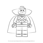 How to Draw Lego Martian Manhunter