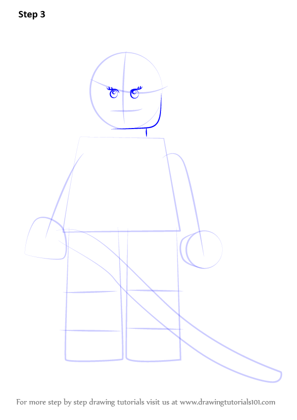 Learn How to Draw Lego Poison Ivy (Lego) Step by Step : Drawing Tutorials