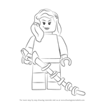 How to Draw Lego Poison Ivy