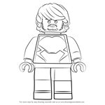 How to Draw Lego Quicksilver