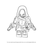How to Draw Lego Red Hood