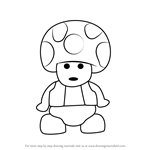 How to Draw Lego Toad