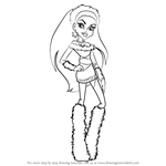 How to Draw Abbey Bominable from Monster High
