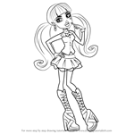 How to Draw Draculaura from Monster High