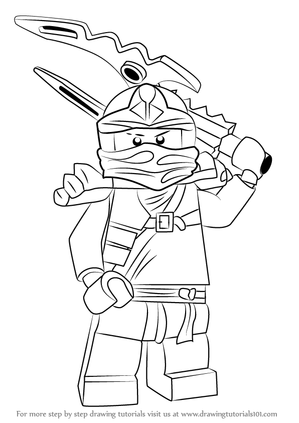 Ninjago Jay Zx Coloring Pages