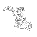 How to Draw Mezmo from Ninjago