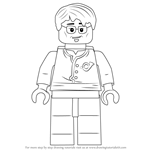 How to Draw Postman from Ninjago