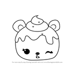 How to Draw Choco Berry from Num Noms