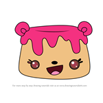 How to Draw Hannah Flana from Num Noms