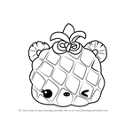 How to Draw Piney Apple from Num Noms