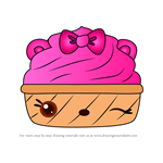 How to Draw Razzy Froyo Gloss-Up from Num Noms