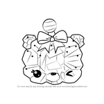 How to Draw Tina Tangerine from Num Noms