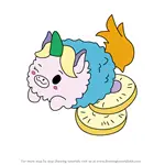 How to Draw Charm the Unicorn from Pikmi Pops